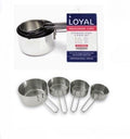 Loyal Measuring Cups 4pc Stainless Steel