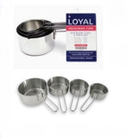 Loyal Measuring Cups 4pc Stainless Steel
