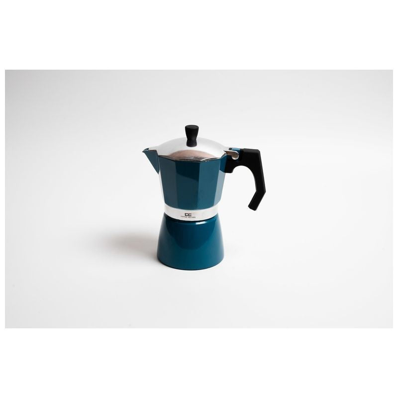 Coffee Culture Blue Stove Top Coffee Maker - 9 Cup