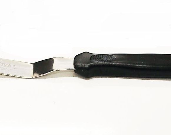 Loyal Palette Knife Angle 20cm Black Handle