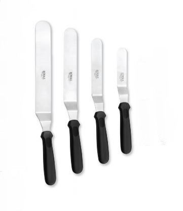 Loyal Palette Knife Angle 20cm Black Handle