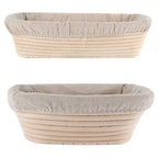 Brunswick Bakers 25cm Oval banneton/proofing basket with  lining