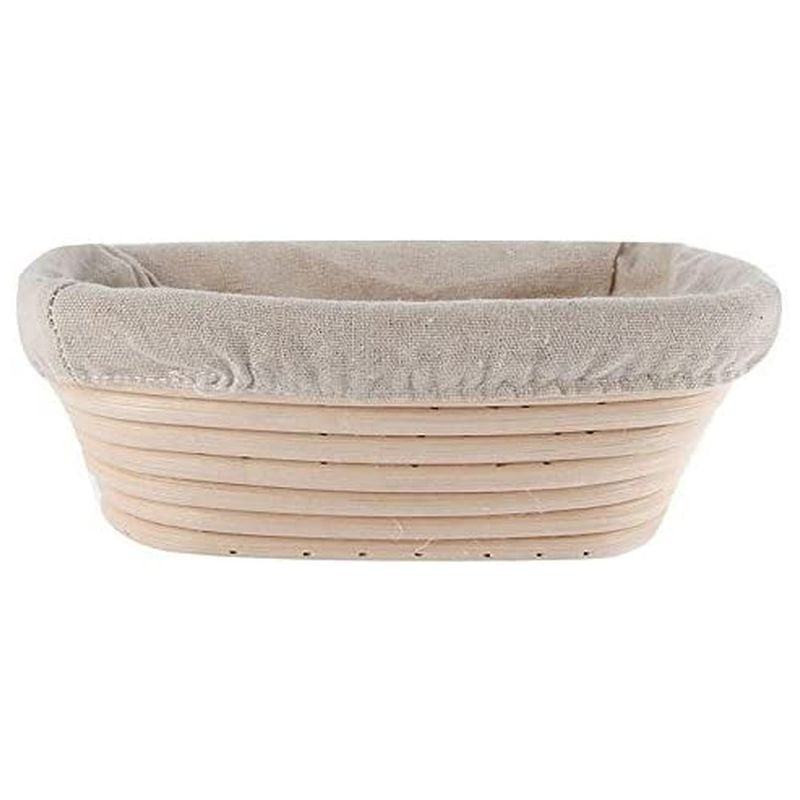 Brunswick Bakers 35cm Oval banneton/proofing basket with  lining