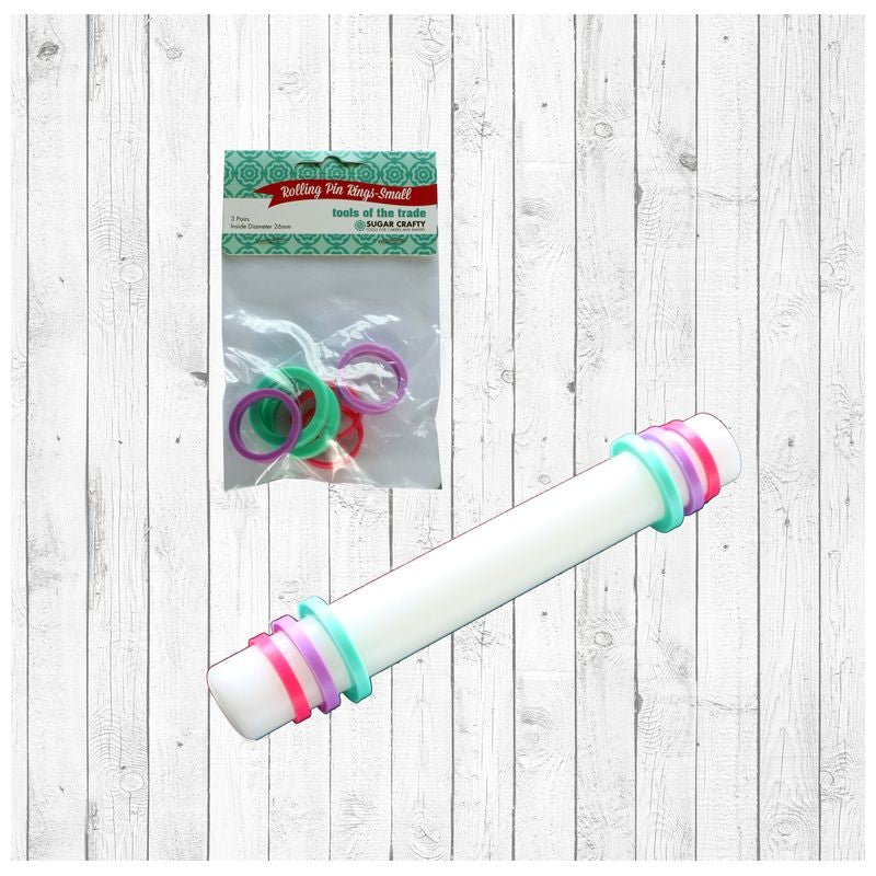 Rolling Pin Rings (Medium) - by Sugar Crafty
