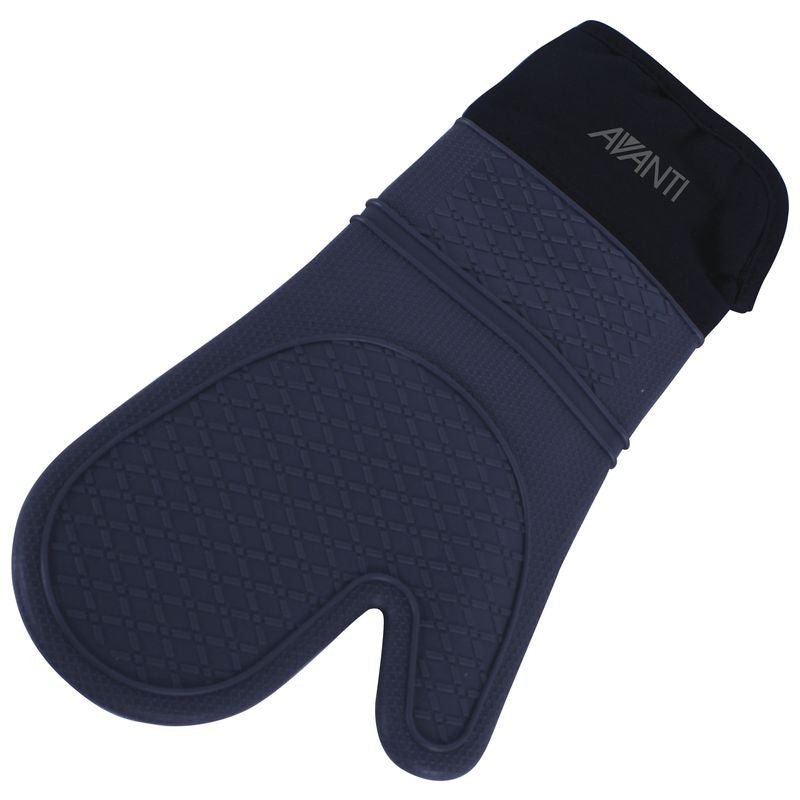 Avanti Silicone Oven Glove- Grey and Black