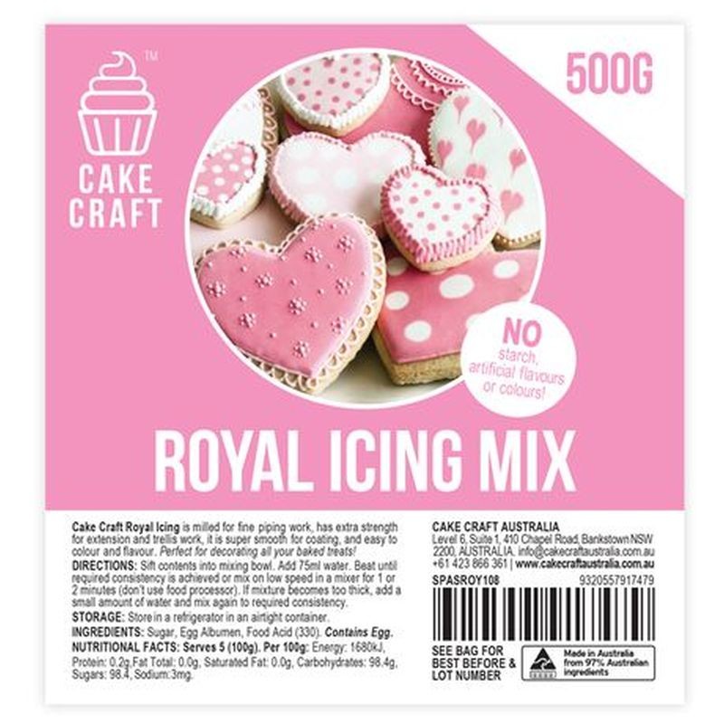 Cake Craft Royal Icing Mix 500gm