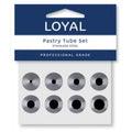 loyal-piping-tip-tube-plain-8pc-stainless-steel