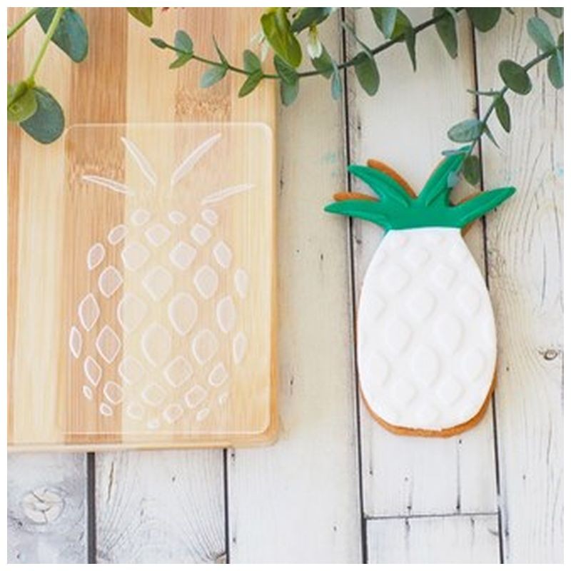 Cookie Detail - Pineapple Raise It Up Cookie Stamp
