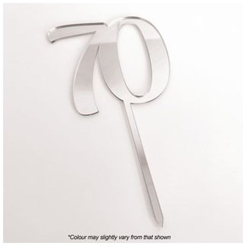 Cake Craft Silver Mirror Acrylic 70