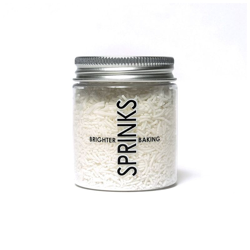 Sprinks Jimmies 1mm WHITE (60g)