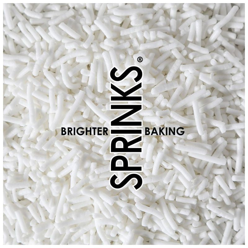 Sprinks Jimmies 1mm WHITE (60g)