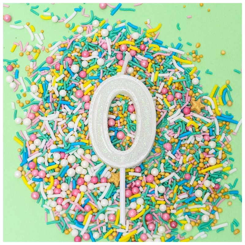 mini-glitter-candle-white-number-0