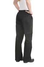 Chef Works Women's Black Cargo Chef Pants XS-3XL - CPWO-BLK