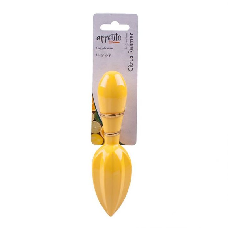 appetito-melamine-citrus-reamer-yellow