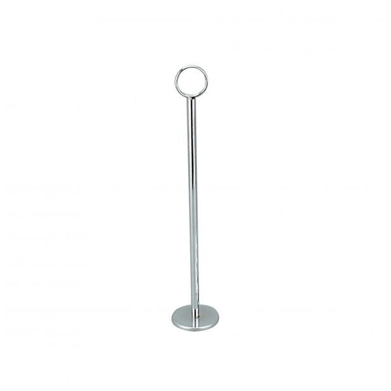 Chef Inox Table Number Stand â€“ Chrome 200mm
