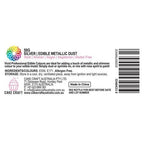 Vivid Edible Metallic Dust - Silver 50g