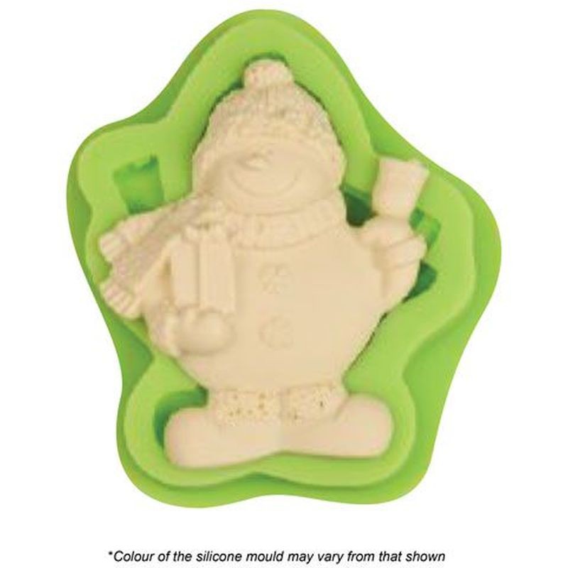 Cake Craft Snowman Silicone Mould