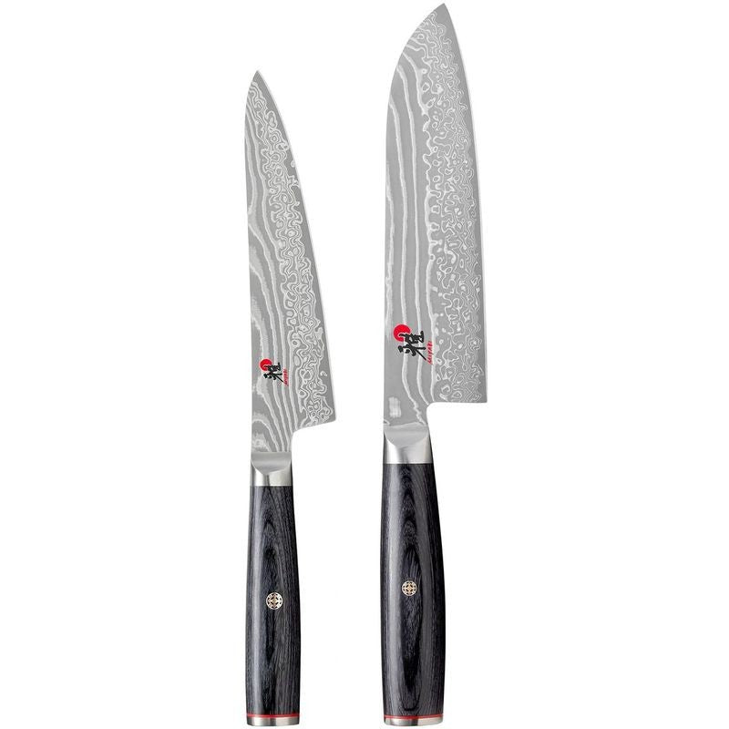 Miyabi 5000MCD 2pc Santoku Knife set