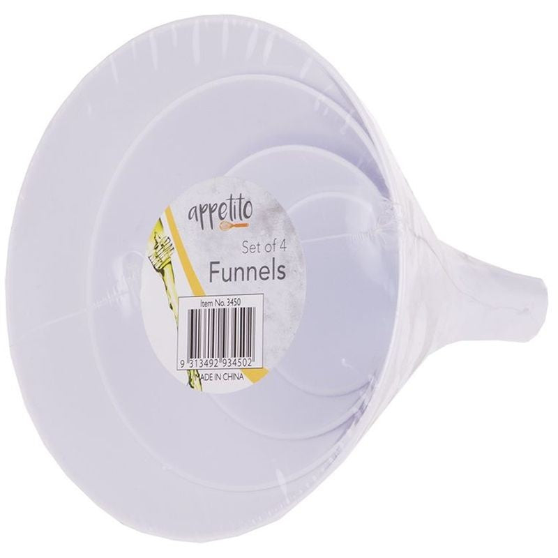 appetito-funnels-set-of-4-white