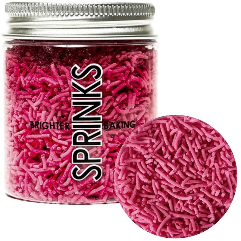 Sprinks Jimmies Pink 1mm 60gm