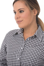 Chef Works Gingham Dress Shirt Womens W500