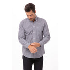 Chef Works Gingham Mens Dress Shirt D500
