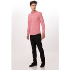 Chef Works Gingham Mens Dress Shirt D500