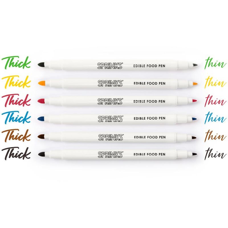 sprinks-edible-food-pen-set-primary-pack-pack-of-6