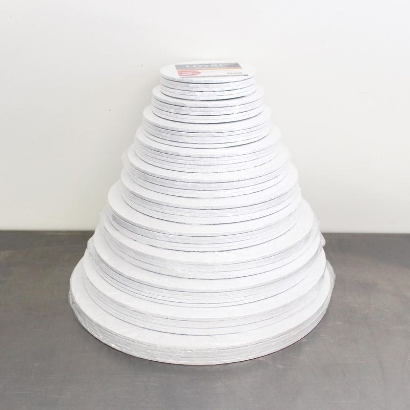 Mondo Cake Board Masonite - Round - White - 10inch