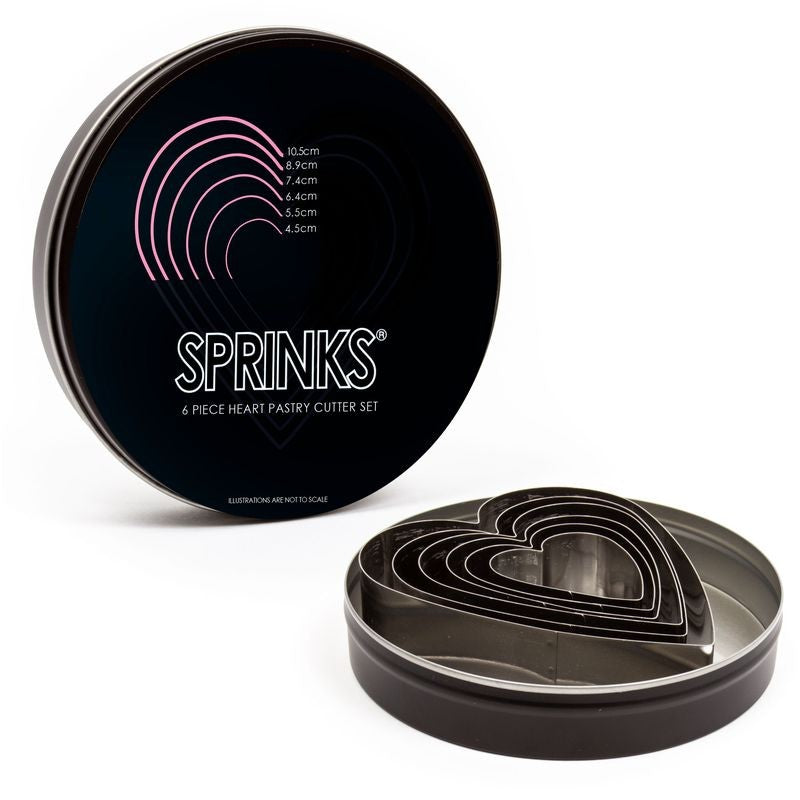 sprinks-pastry-cutter-set-heart-6-piece