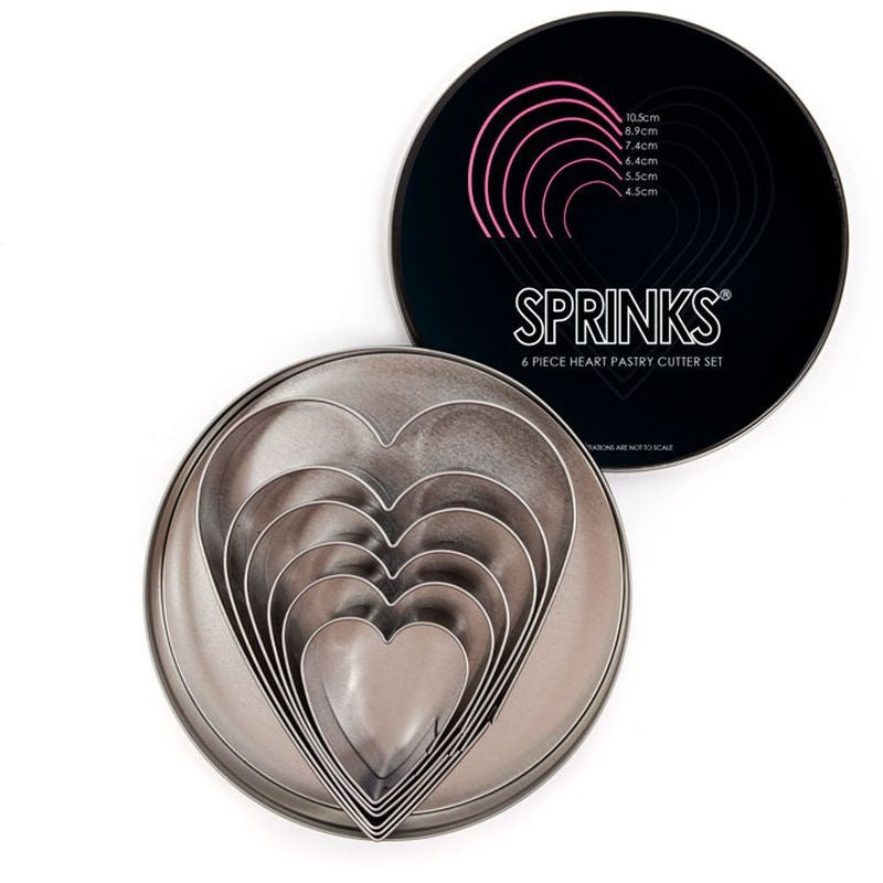 sprinks-pastry-cutter-set-heart-6-piece