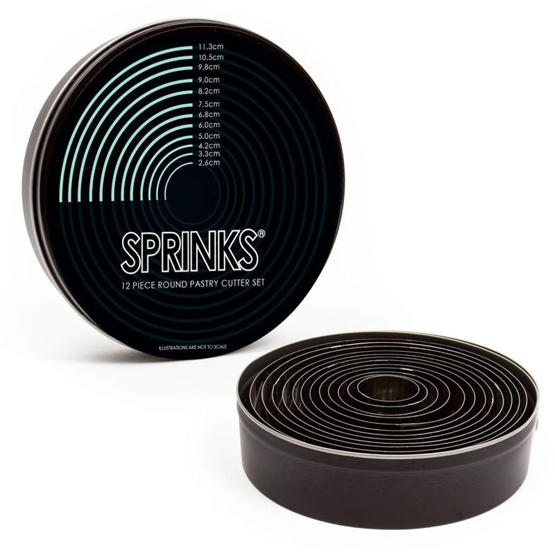 sprinks-pastry-cutter-set-round-12-piece
