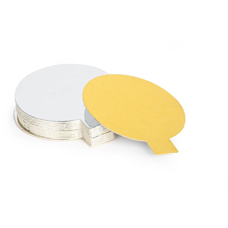 mondo-dessert-slip-board-tab-round-double-sided-80mm-gold-silver