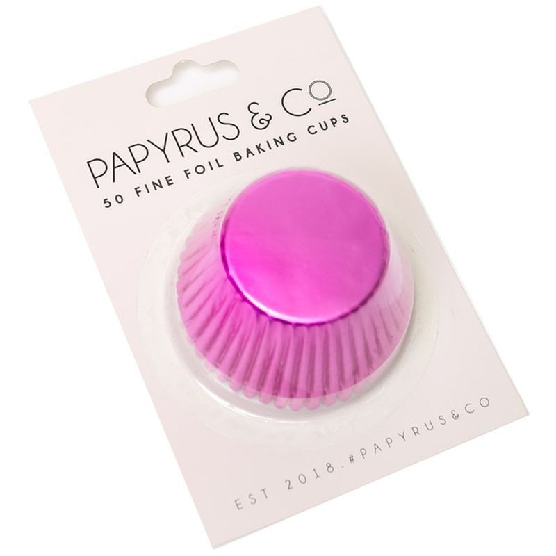 papyrus-medium-foil-baking-cups-hot-pink-44mm