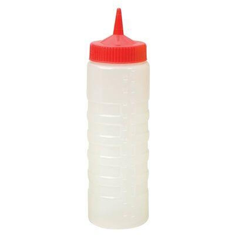 CaterRax Sauce Bottles - 750ml Red