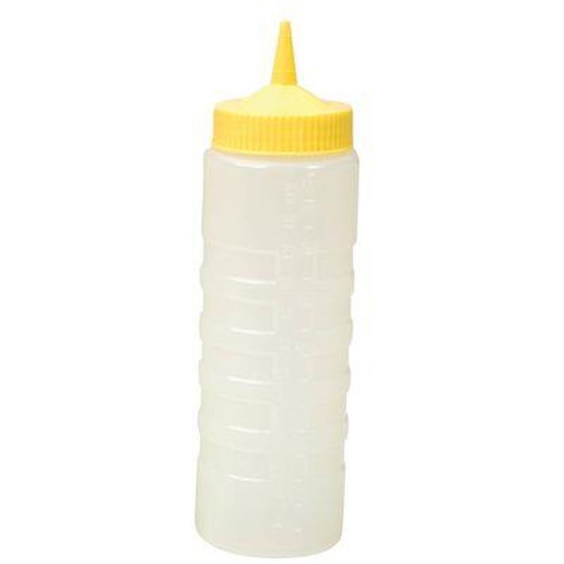 CaterRax Sauce Bottles - 750ml Yellow