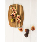 Peer Sorensen Acacia Wood Slim Line Curved Cutting Board - 27x18x1.2cm