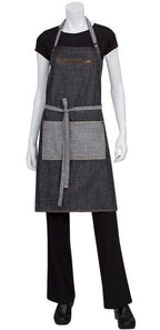 Chef Works Manhattan Bib Apron AB034