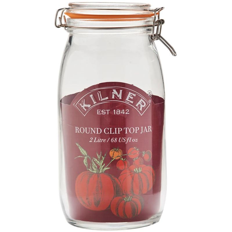 Kilner Clip Top Round Jar 2 Litre