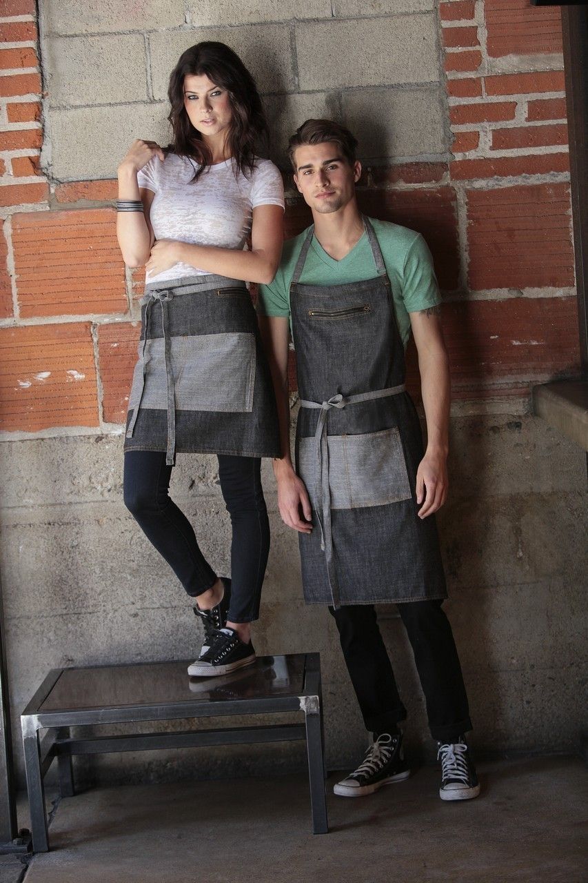Chef Works Manhattan Bib Apron AB034