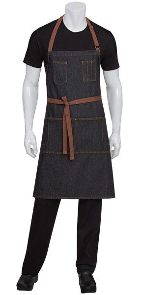 Chef Works Memphis Bib Apron AB035