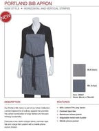 Chef Works Portland Bib Apron AB037