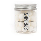 Sprinks Cachous Matte White 10mm 65g