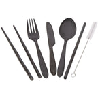appetito-travellers-cutley-set-6-piece-black