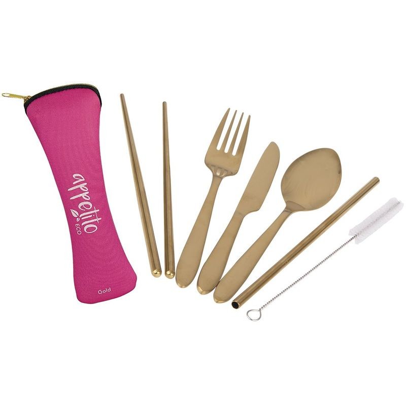 appetito-travellers-cutley-set-6-piece-hot-pink-gold