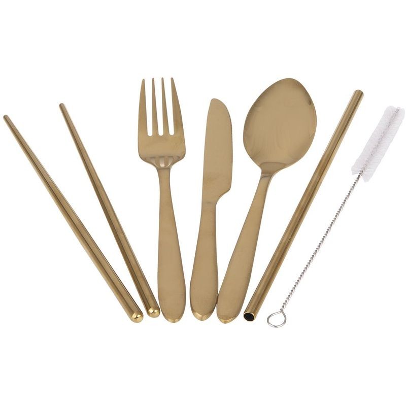 appetito-travellers-cutley-set-6-piece-hot-pink-gold