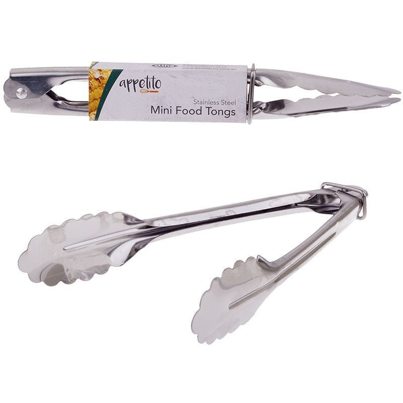 appetito-mini-tongs-18cm-stainless-steel