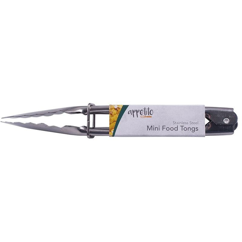 appetito-mini-tongs-18cm-stainless-steel
