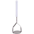 Appetito Stainless Steel Mini Masher - White