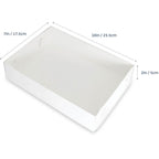 Loyal Clear Lid Biscuit Box - Rectangle - 10x7x2inches